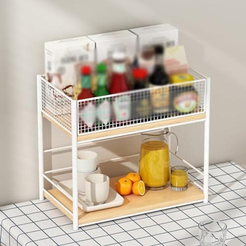 収納ラック 卓上ラック 化粧品収納ラック 収納棚 整理整頓 コンパクト カップ収納 卓上スタンド 調味料ラック オフィス 浴室 キッチン