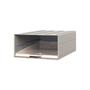ビジネスカセッターカタログトレー A4 1段 グレー A4-1 1台 18,651円