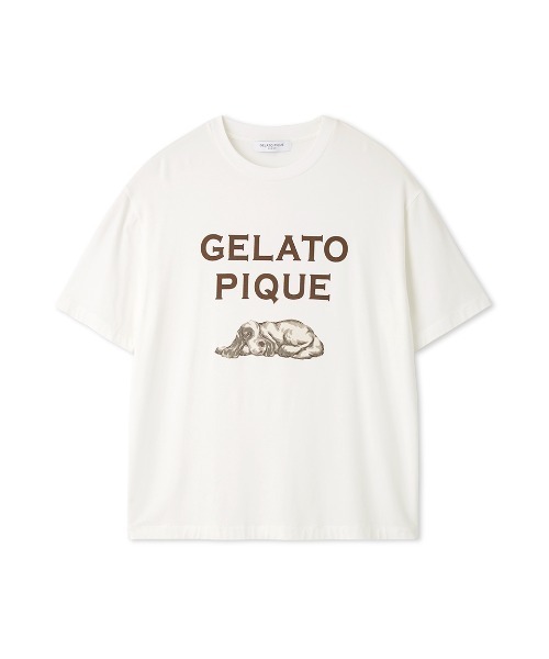 パジャマ 「TA」ドッグ柄ワンポイントTシャツ メンズ｜エムーエムショップ 11,410円