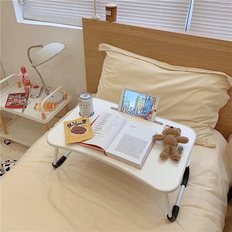 *きれいなおばさん*ベッド折り畳み机 学生寮寝室怠け者ノート小机 11,182円