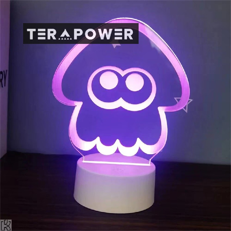 スプラトゥーン3 ナイトライト ジェットウォータースプラトゥーン グッズ イカ かわいい イベント usb充電 タッチ調光 RGB 16色切り替え 雰囲気作り リモコン付き 9,743円
