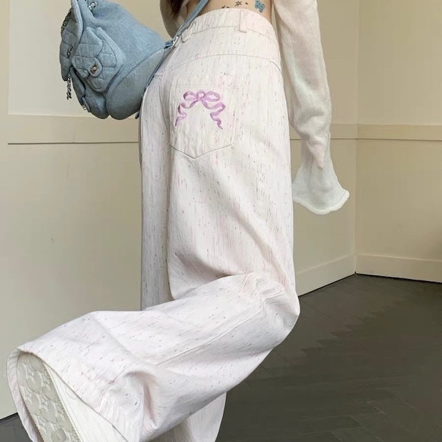 パンツ ハイウエスト 脚長効果 美脚効果 細見え 夏 カジュアル おしゃれ ファッション お出かけ 7,914円