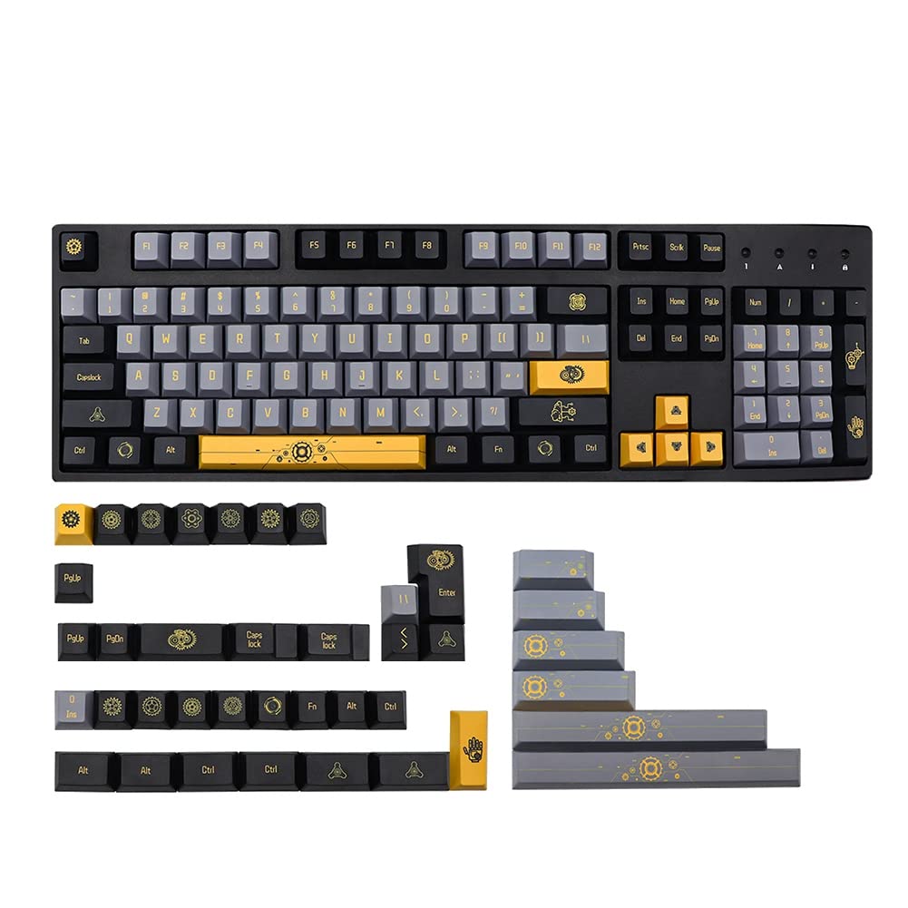 61 / 64 / 68/75/84/87/96/980/108メカニカルキーボードキーキャップ用143キーメカニカルテーマキーキャップPbtチェリーキーキャップ|エムーエムショップ