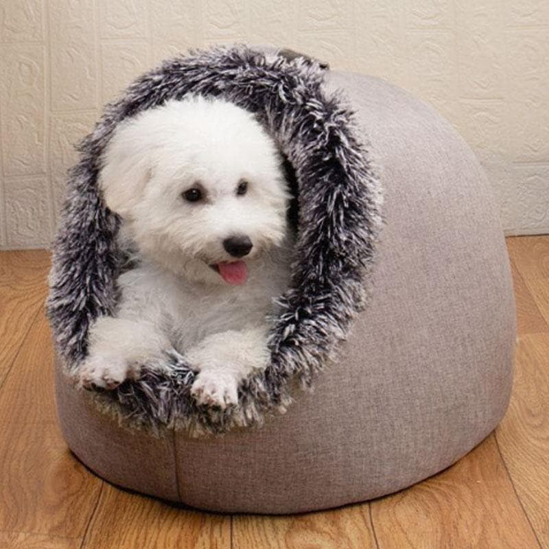 住みか 愛玩動物臥榻 今めかしい臥榻 犬 厚め 折りたたみ キャットハウ