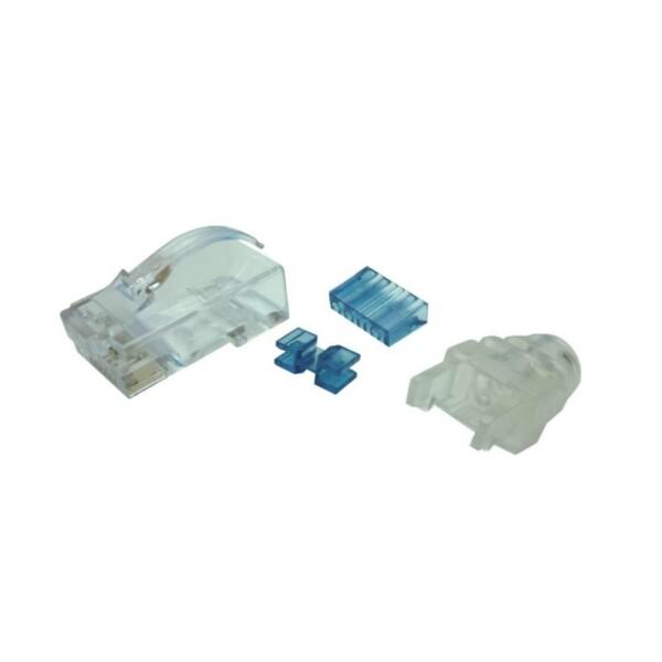 Cat.6 モジュラープラグ(24AWG) ブーツ付 50個セット NSP624B(50) 23,018円