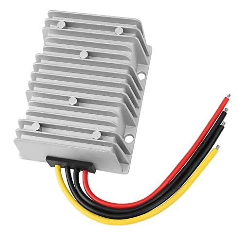 DC-DCスタビライザー 9V-36Vから12Vへの昇降圧コンバーター 20A 防水自動降圧電圧レギュレーター