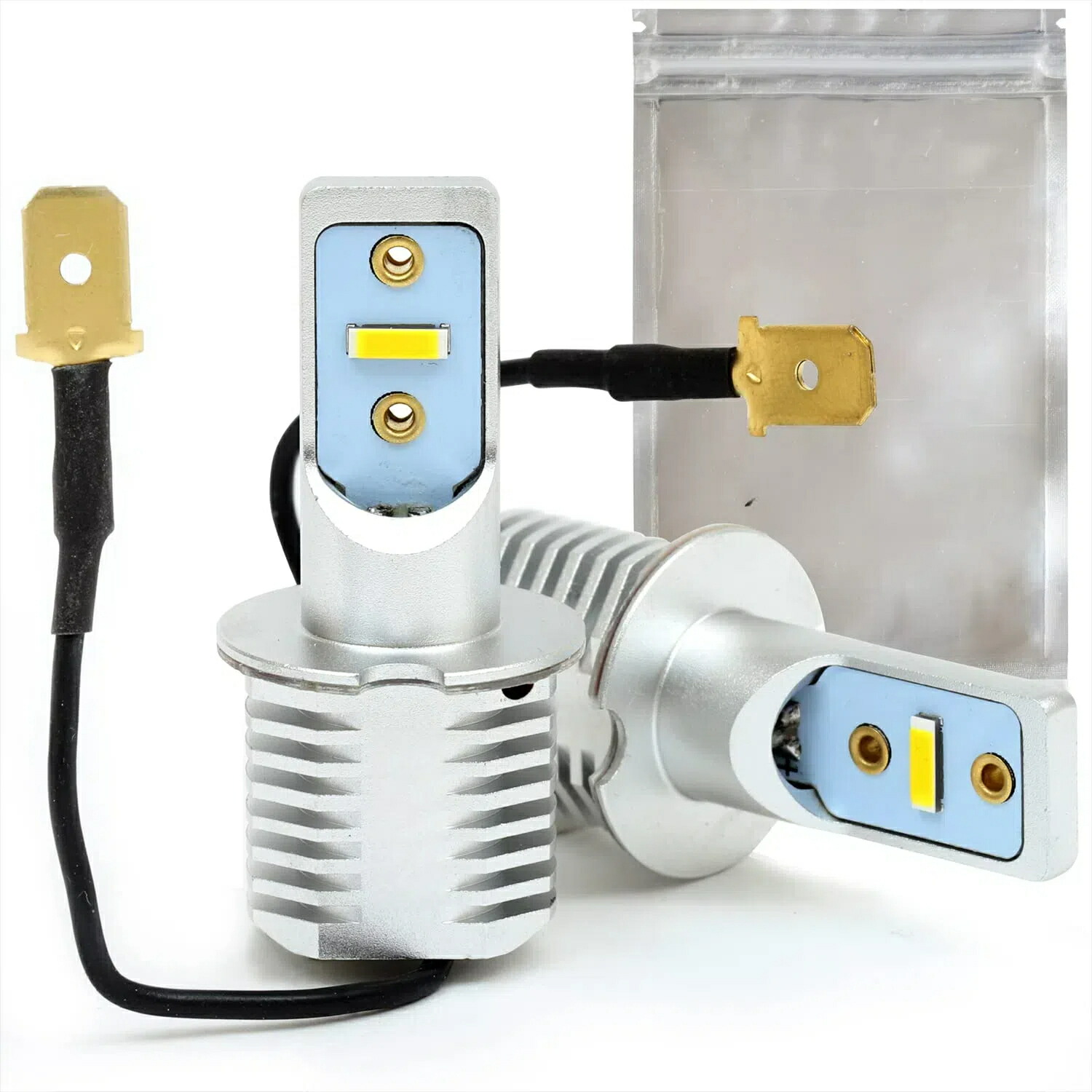 トラック野郎御用達 竹村商会 24v h3 led フォグランプ 点灯切替内蔵 トラック h3ledバルブ h3フォグ ホワイト+イエロー逆極性
