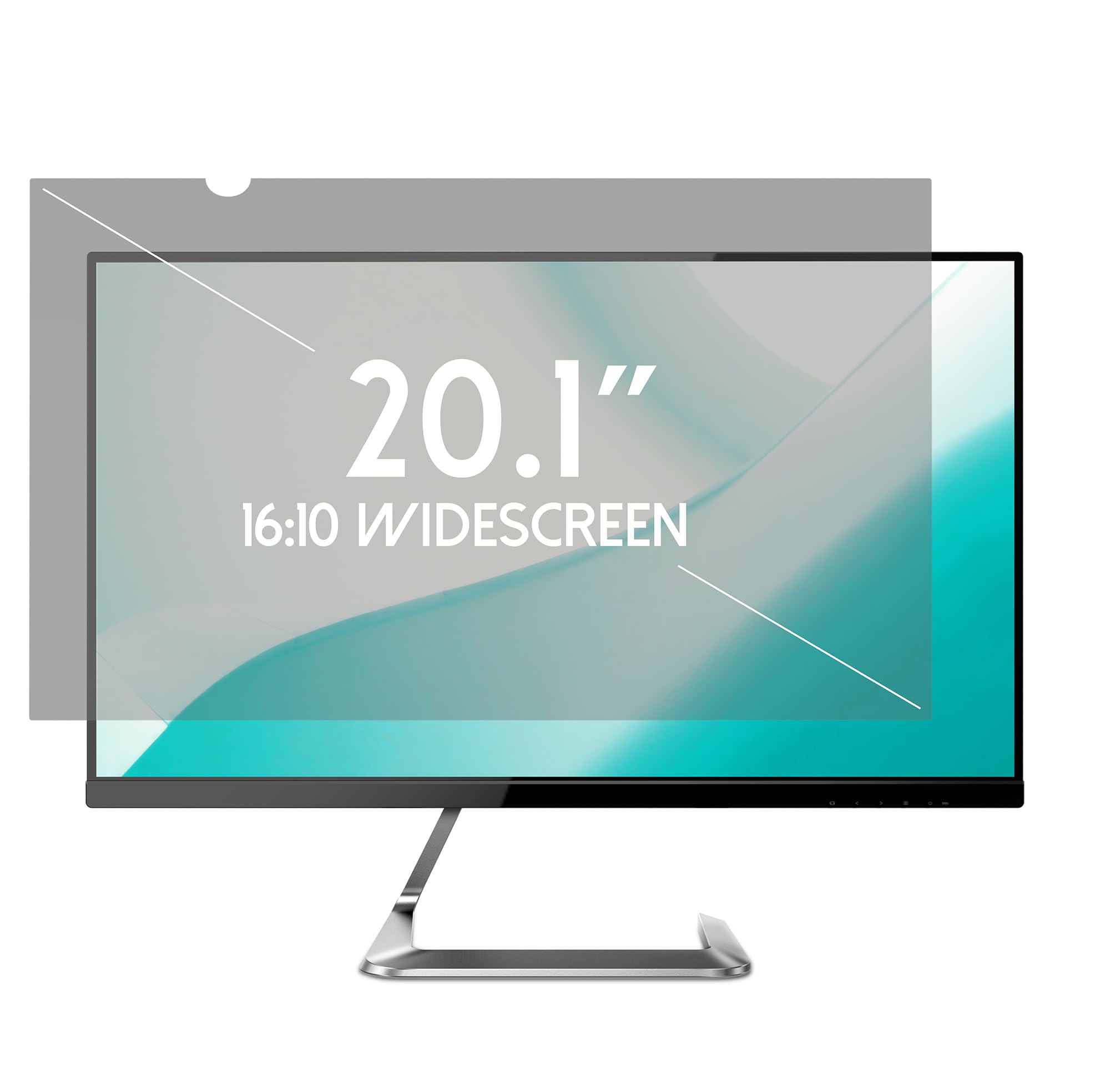 20.1インチデスクトッププライバシースクリーンシールド 16:10ワイドモニター用 - アンチグレアコンピュータプライバシースクリーンカバー | ブルーライトブロックスクリーンプロテクター | 傷つきにくいUVフィルター | アタッチメントタイプ 27,077円