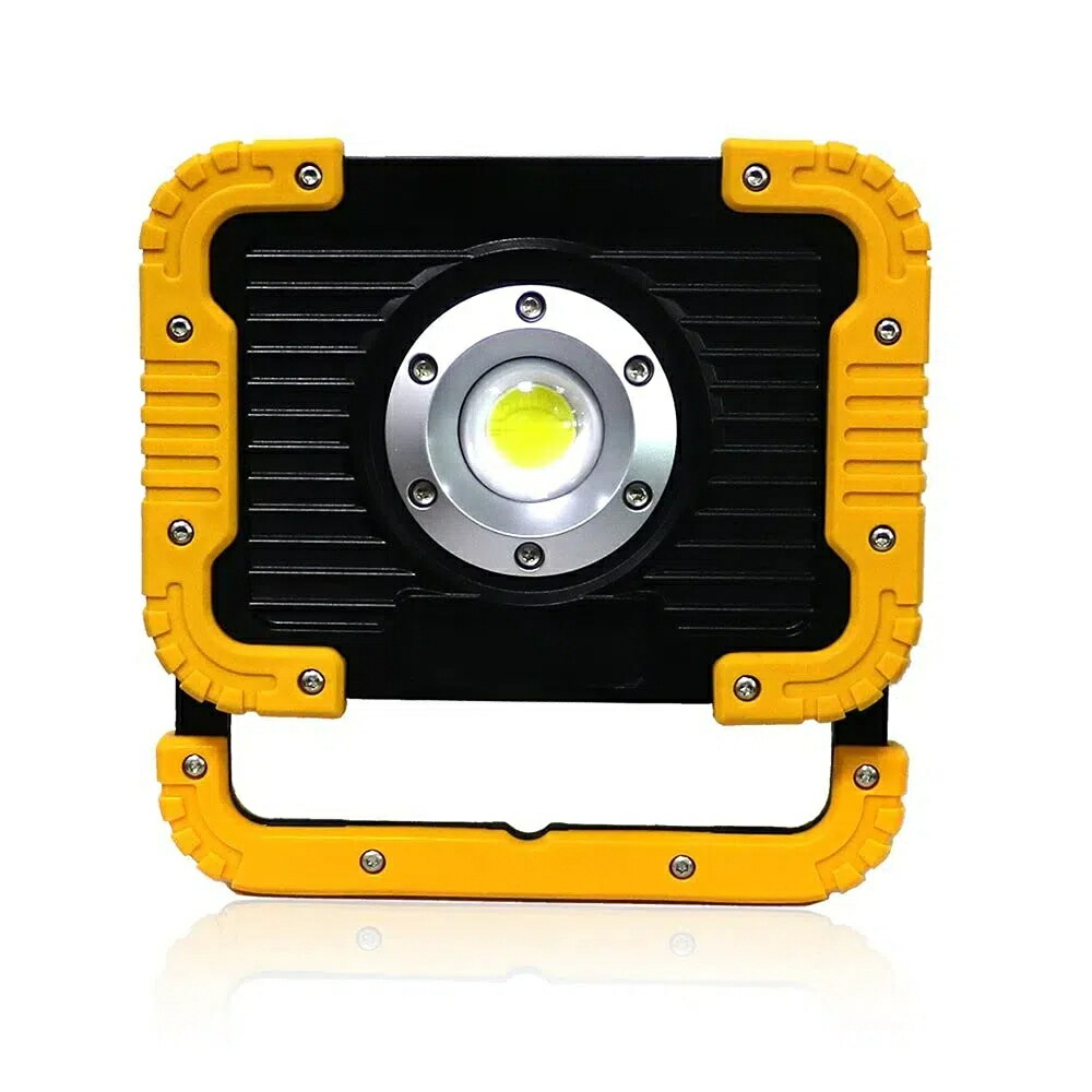 グッド・グッズ 20W LED 充電式 作業灯 2500LM IP65 防水 スマホ充電 充電式 led投光器 昼白色 高輝度 折り畳み式 携帯型 角度調整機可 電池残量表示ランプ 釣り 屋外 led 非常用 停電対策 登山 屋外照明 ledライト 屋外 野外 集魚灯 駐車場用 防災グッズ 台風 地震