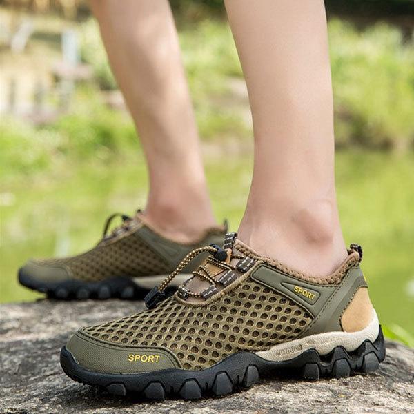 スニーカー メンズ ランニング 歩きやすい ウォーキング メッシュ スポーツシューズ 通気 登山シューズ カジュアルシューズ 男性 夏 靴｜エムーエムショップ