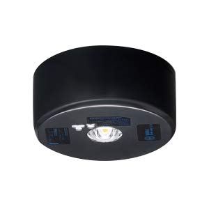 LED非常用照明器具 直付形 専用形 一般形 13形(低天井用~3m) 常時消灯/非常時LED点灯 本体色:黒(ブラック) LEDEM13821MK ※受注生産品