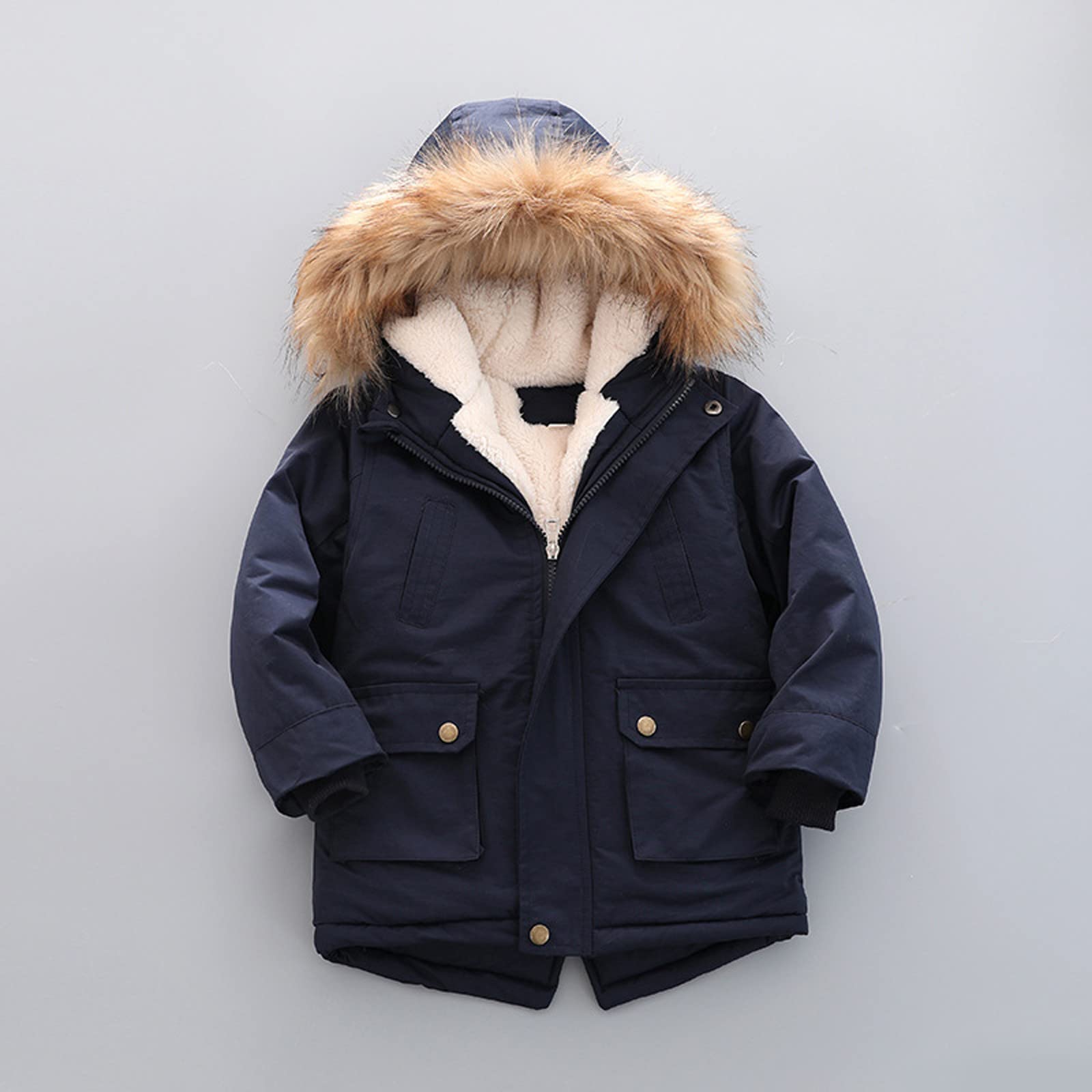 子供服 女の子 秋冬 ダウンコート 子供 ボーイズ こども服 コート 男児 裏起毛 ボアジャケット ガールズ フード付き フリース カーディガン 保温 冬用 暖かい 子ども 服 かわいい ボアコート 通園 通学 普段着 秋冬｜エムーエムショップ