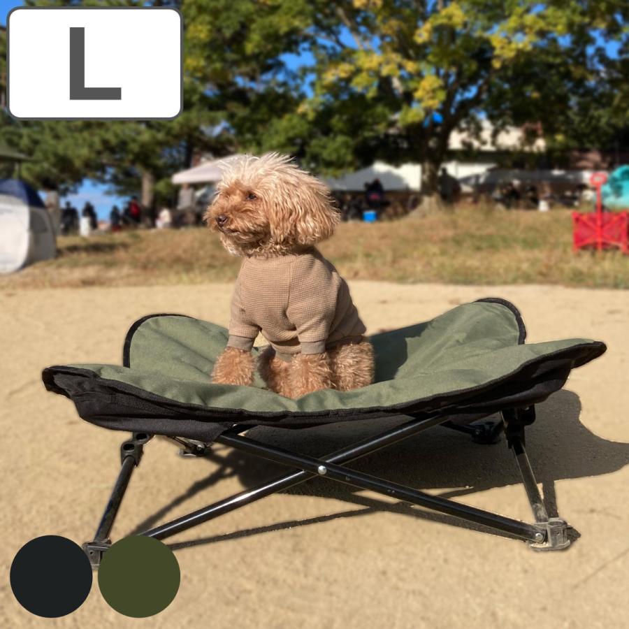 愛玩動物臥榻 アウトドア ペットコット L 折りたたみ 犬 （ ドッグコット ドッグベッド 犬用 愛玩動物用 コット 難民キャンプ 旅する 中型犬 大型犬 ）
