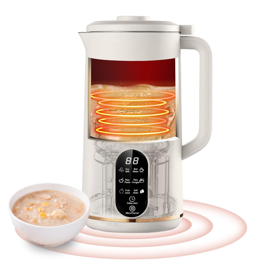 「12 h予?・乾燥豆」とうれしい豆乳メーカー寒い暑い650 ml / 800 mlバラ・乳から食ジュース・お汁・お粥・洗浄ミキサージューサー電動うれしい豆乳機全自動ブレンダー2 ~ 3人用304ステンレスい洗浄やすい
