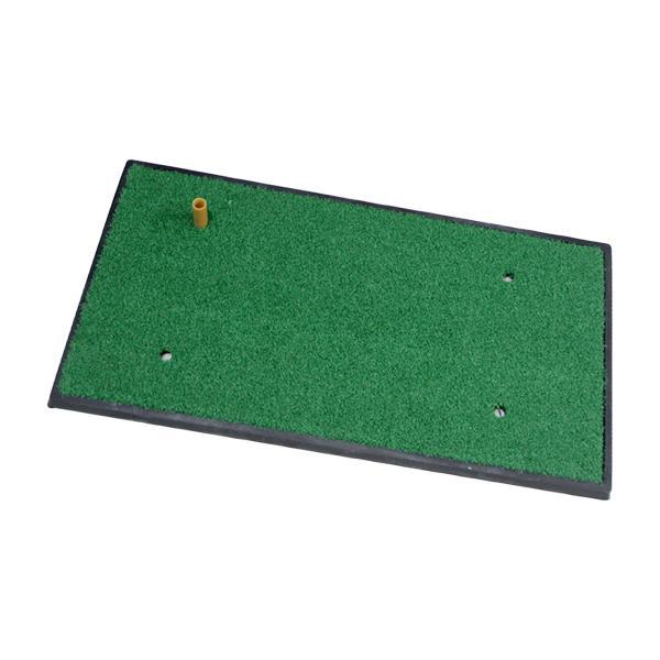 ゴルフヒッティングマット ポータブル家庭用チッピングマット 屋内マット マットスイングマット スタイルC｜エムーエムショップ