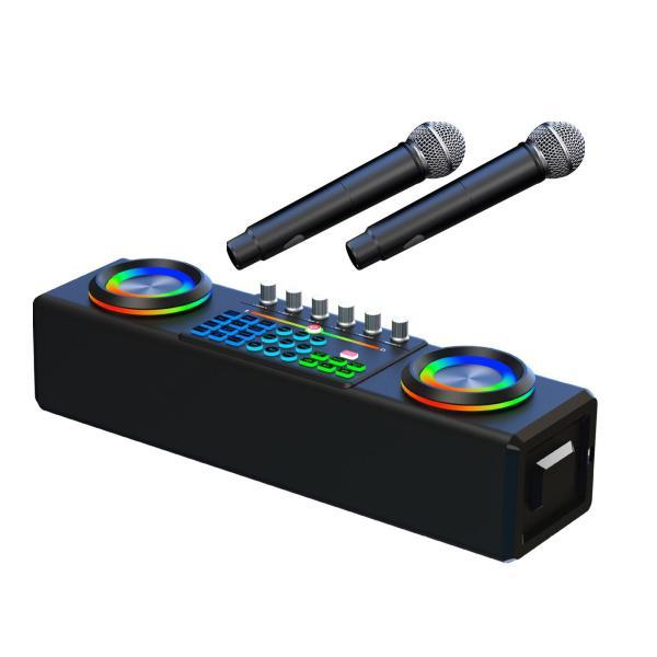 携帯型身寄り KTV 機関無線電話 Bluetooth 金棒引き多役立つことポッドキャストミキサー、オーディオインターフェイス付き添い人ホ