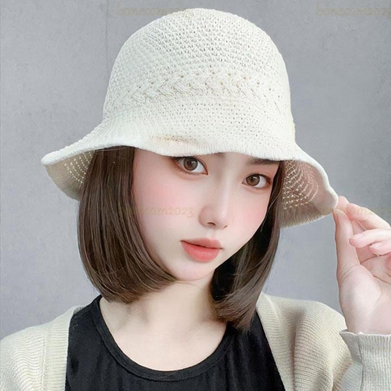 帽子ウィッグ 毛付き帽子 ボブ ストレート 可愛い かつら ウィッグ付き帽子 ウィッグ付き 髪付き かつら付き 春夏 通気性