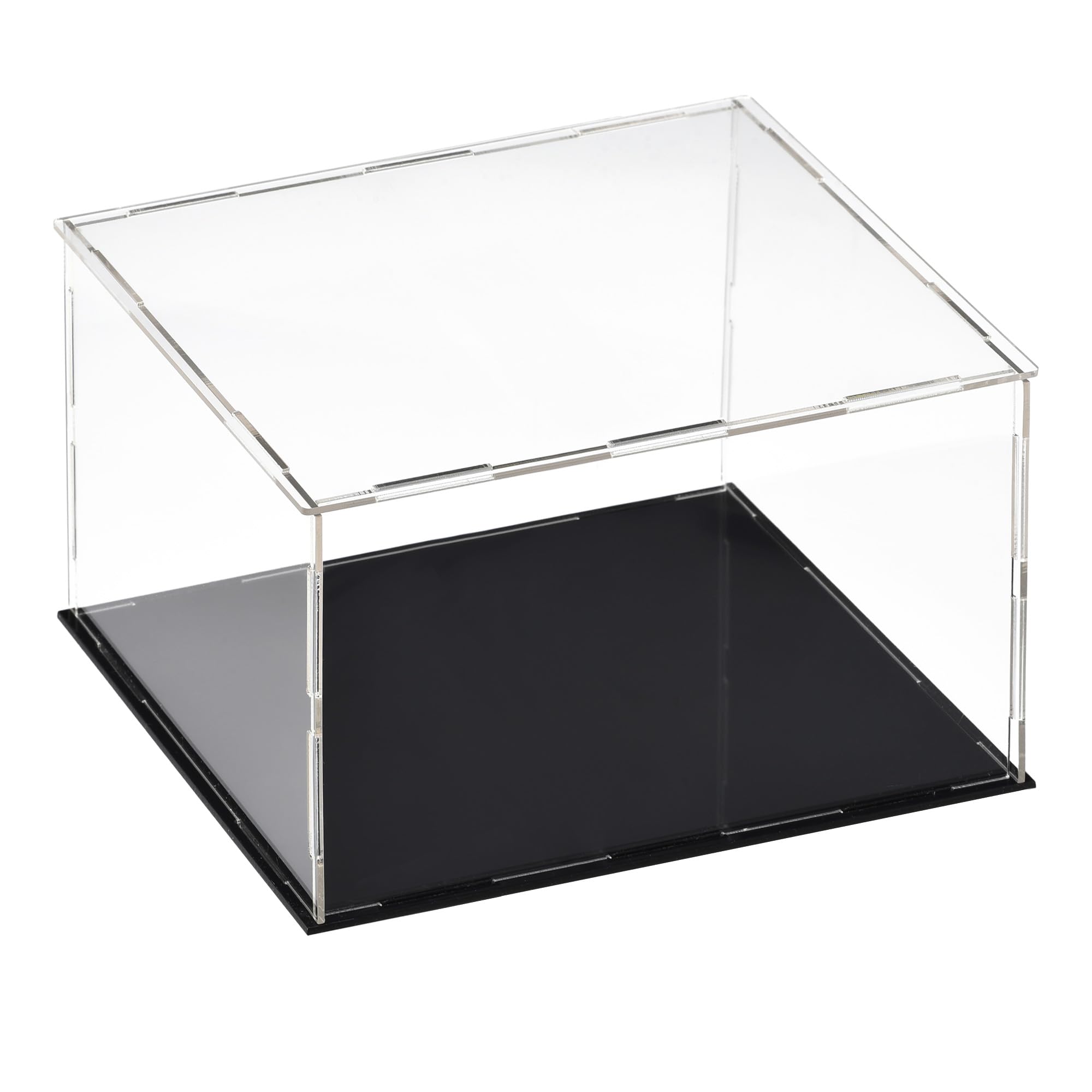 T陳列ケースボックス 防塵 保護 ショーケースキューブグッズショーボックス アクリル クリア 30x30x20 cm｜エムーエムショップ