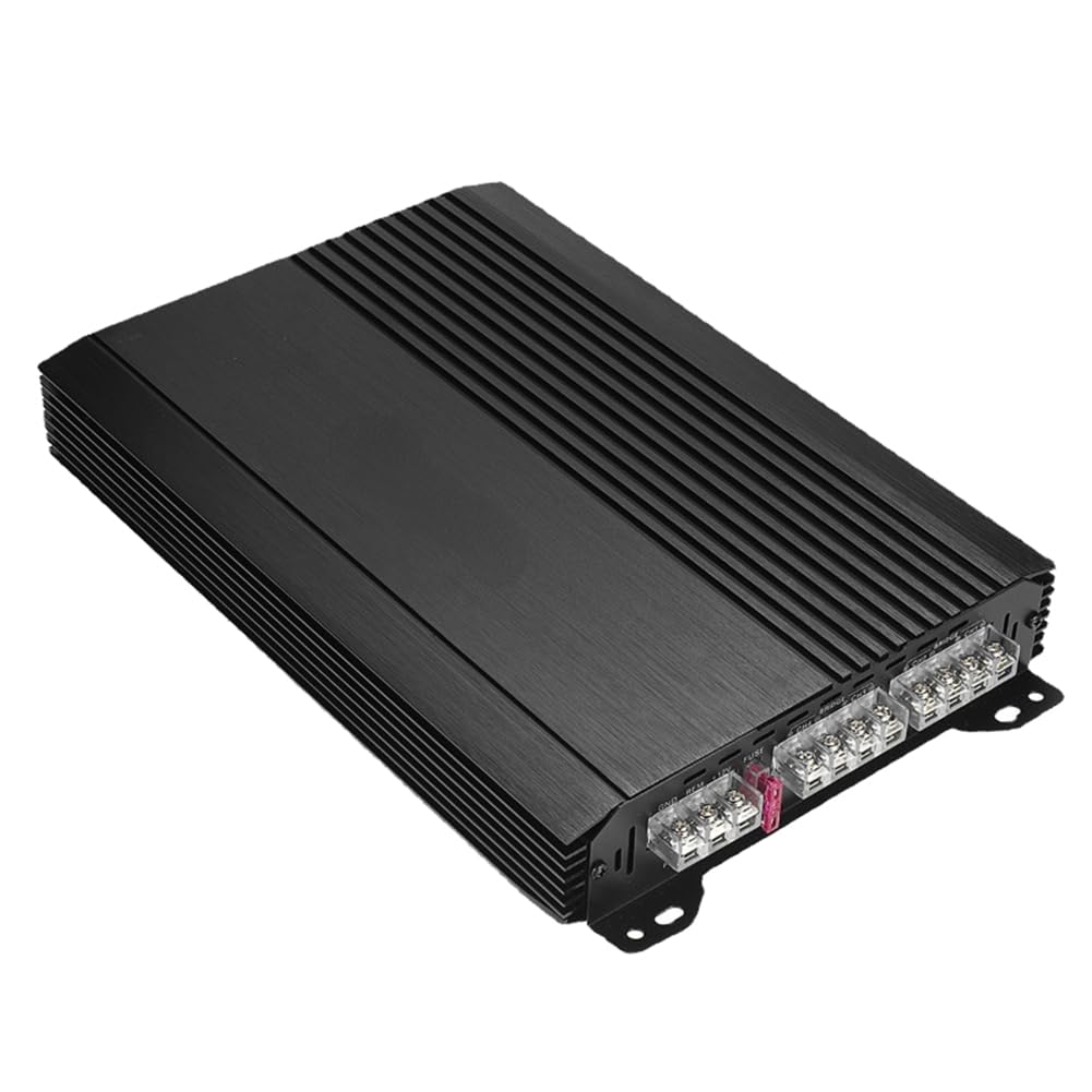 オールアルミニウム合金音質サブウーファーアンプ 12V 6800W 4 チャンネルカーパワーアンプ｜エムーエムショップ