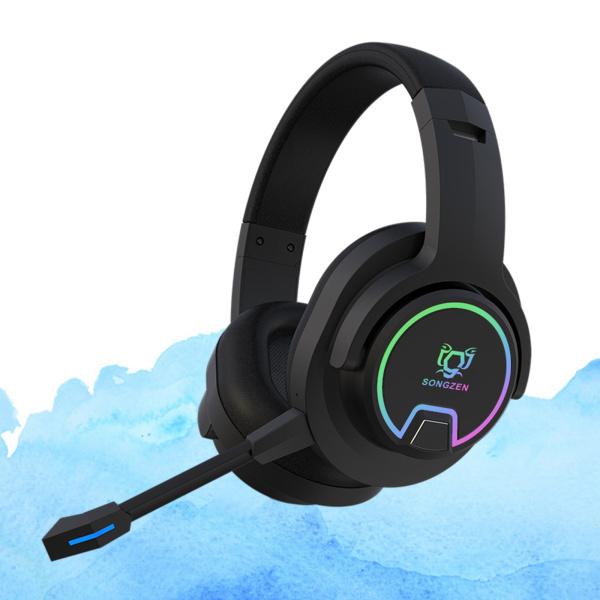 マイクステレオイヤホンが付いている耳の無線電話Bluetooth手合わせの頭顱仕掛けるの上のRGB 日用品雑貨・文房具・手芸-その他