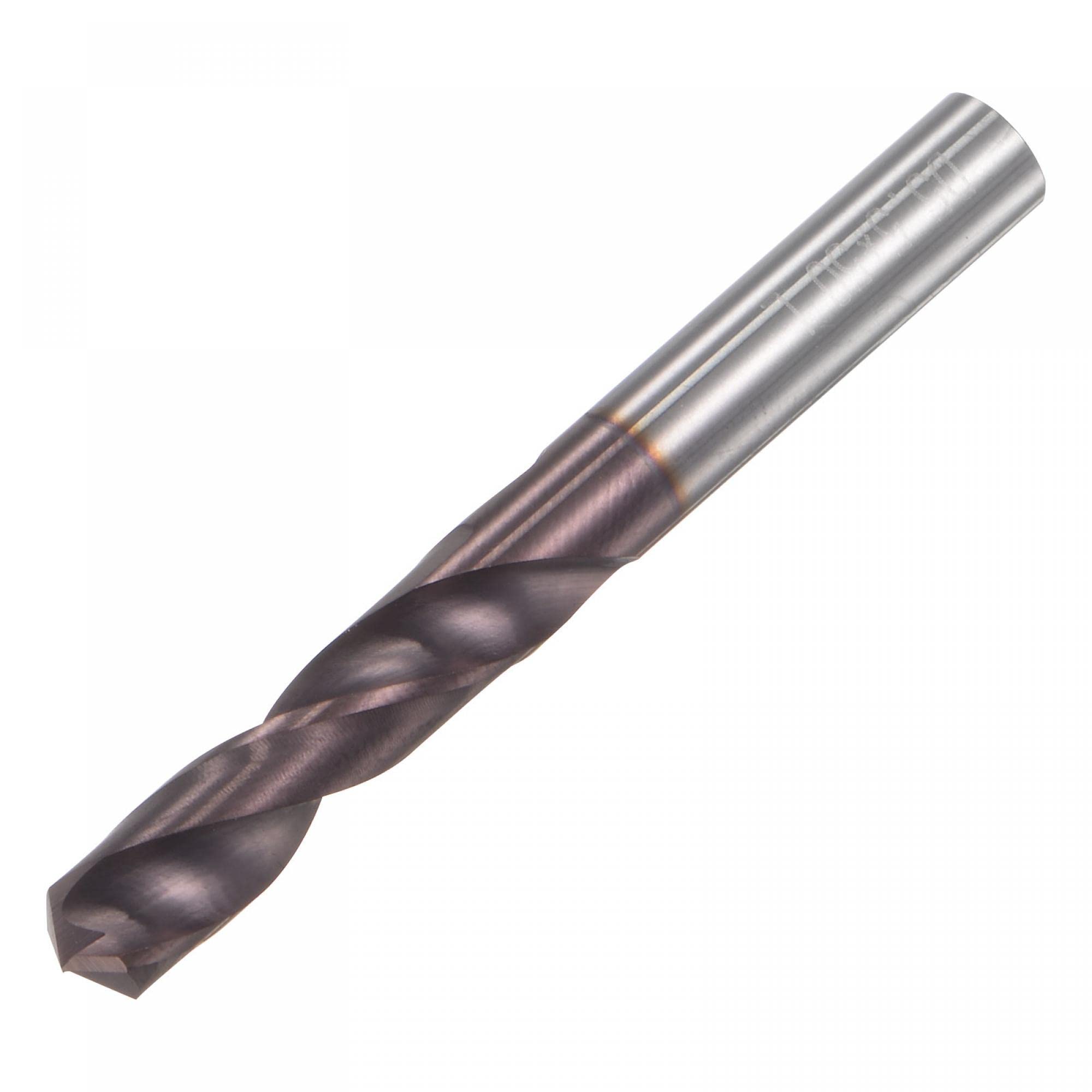 T 超硬ツイストドリルビット 5.5mm DIN K45 タングステンカーバイド コーティング 螺旋フルート ストレートシャンク ドリルカッター ステンレス鋼 合金鋼