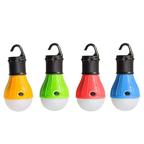 LED ランタン キャンプライト 高輝度 電球型 吊り下げ使用可能 ポータブル 小型 キャンプ ランプ アウトドア 登山 夜釣り T 野外作業 災害対策 停電 緊急 非常用 ledランタン 4個セット