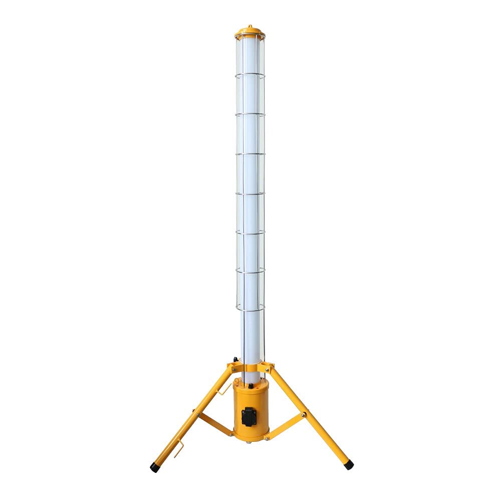 ライトエリアライト100 w 10000 lmハイブリッドac電源充電式フラッドライトip65投げ光器ledスタンド広?范囲が照明の工事用照明ガレージ?気工事の工事用倉庫防災グッズ回避工事現場