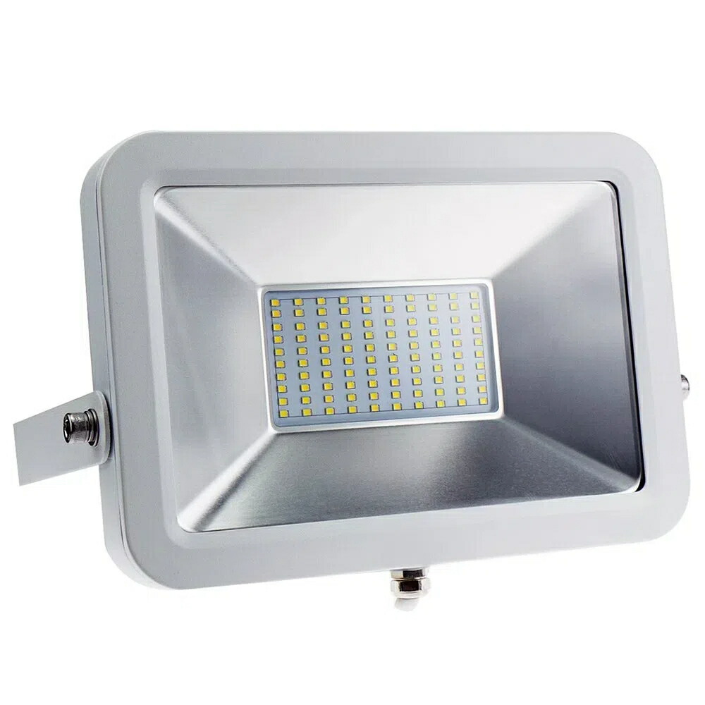 50W 6000LM 投光器 薄型 IP65 防水 屋外照明 ワークライト 作業灯 100V対応 ledライト 高輝度 省エネ 120°広角照明 フラッドライト 看板灯 駐車場 ガレージ 倉庫 野外 BBQ 屋外作業 工事用 日本語説明書 プラグなし LDT-5F