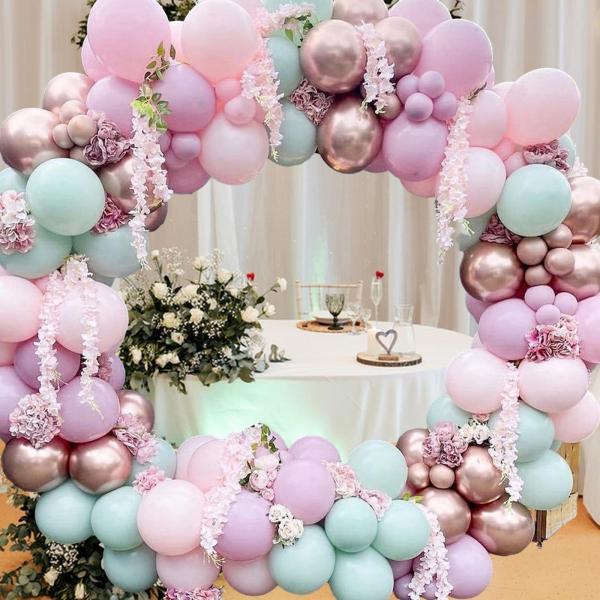 182 個のパーティーバルーンバルーン窓壁装飾バルーン結婚式誕生日会場設定装飾