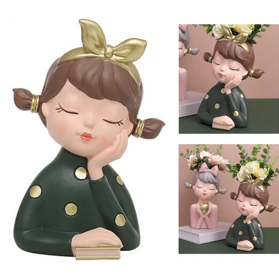 脂のお姉さんのすがた絵画鉢多肉植物鉢プランター花立てポット表現スタイル2 その他-日用品雑貨・文房具・手芸