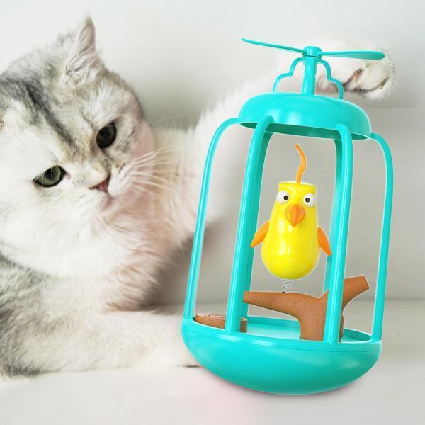 ペット猫タンブラーおもちゃきしむおもちゃIQトレーニングエクササイズ鳥かご子猫屋内|エムーエムショップ