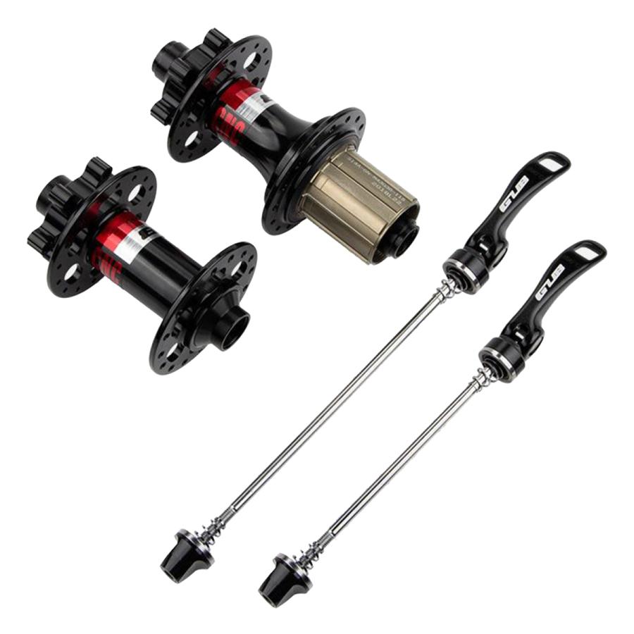 バイクディスクブレーキハブ8-114ベアリングフロントハブとリアハブ.QRスキュワー付き