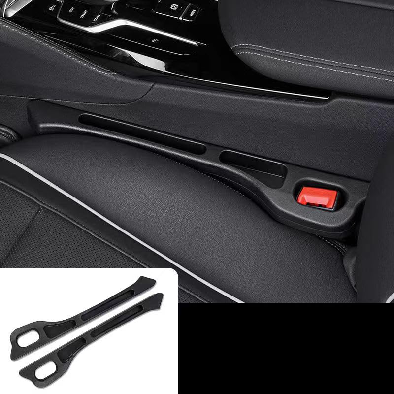 車用 シート隙間埋め シート 座席隙間クッション 車用シート コンソール 自動車 コッチバック スポーツカー ワゴン SUV スポーツ 軽トラック 隙間 クッション 小物入れ付き 車用隙間クッション シートコンソール 隙間埋め 落下防止 運転席+助手席 2本セット