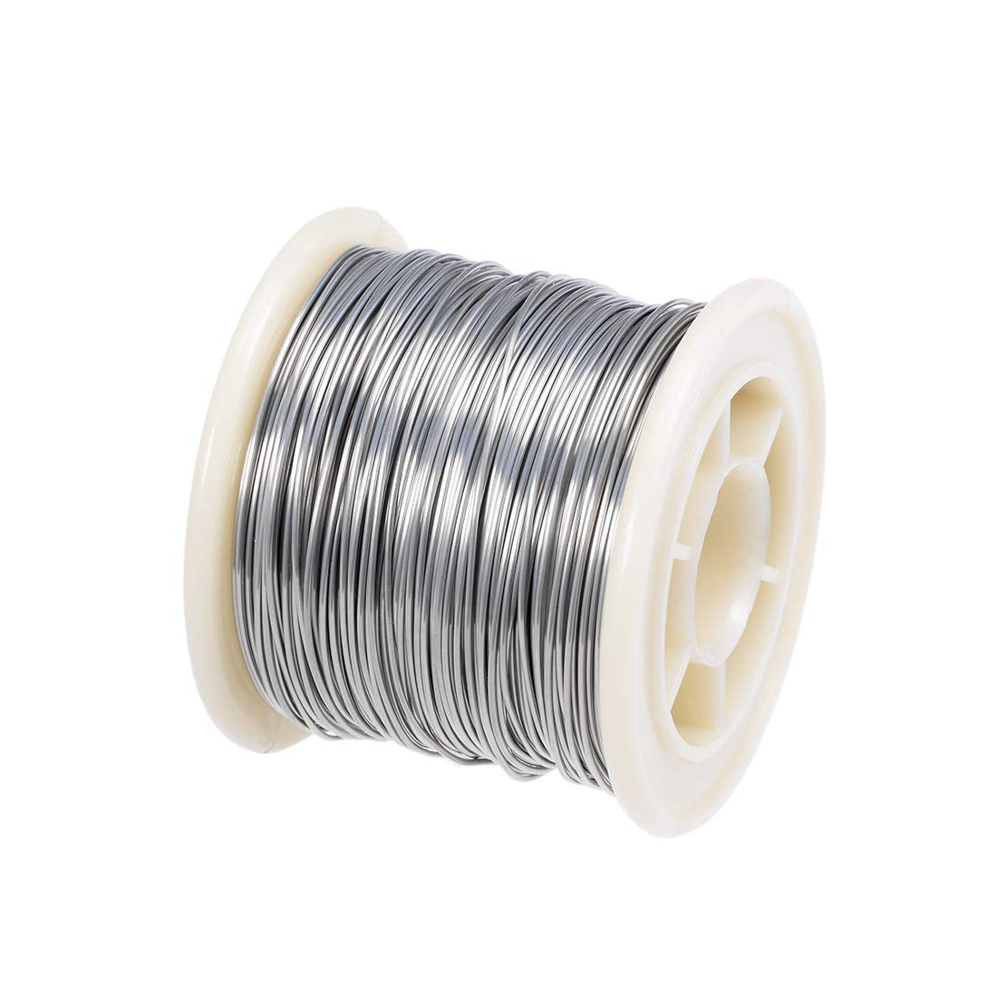 T 抵抗線 ニクロム製 シルバートーン 0.7mm 21AWG 25m長さ｜エムーエムショップ