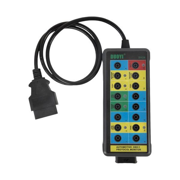 OBDII ブレークアウトボックス、缶ブレークアウトボックス、16 ピン Led 接地検出器、アクセサリー車用の OBDII プロトコル検出|エムーエムショップ