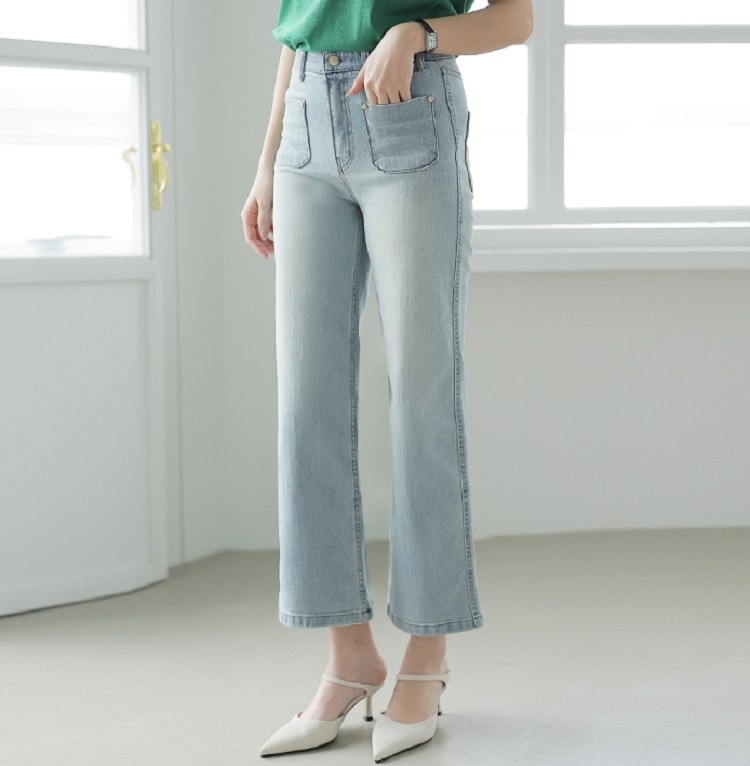 楽天市場】grass グラス ユーズド加工ルーズフレアジーンズ（ジーパン