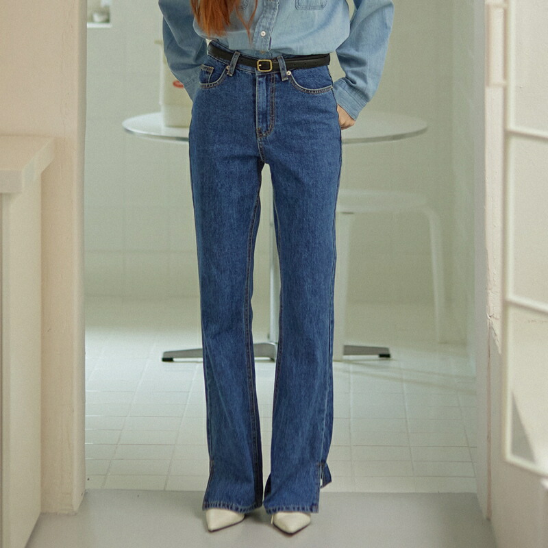 YUPPESLIT DENIM PANTS_2 COLORS