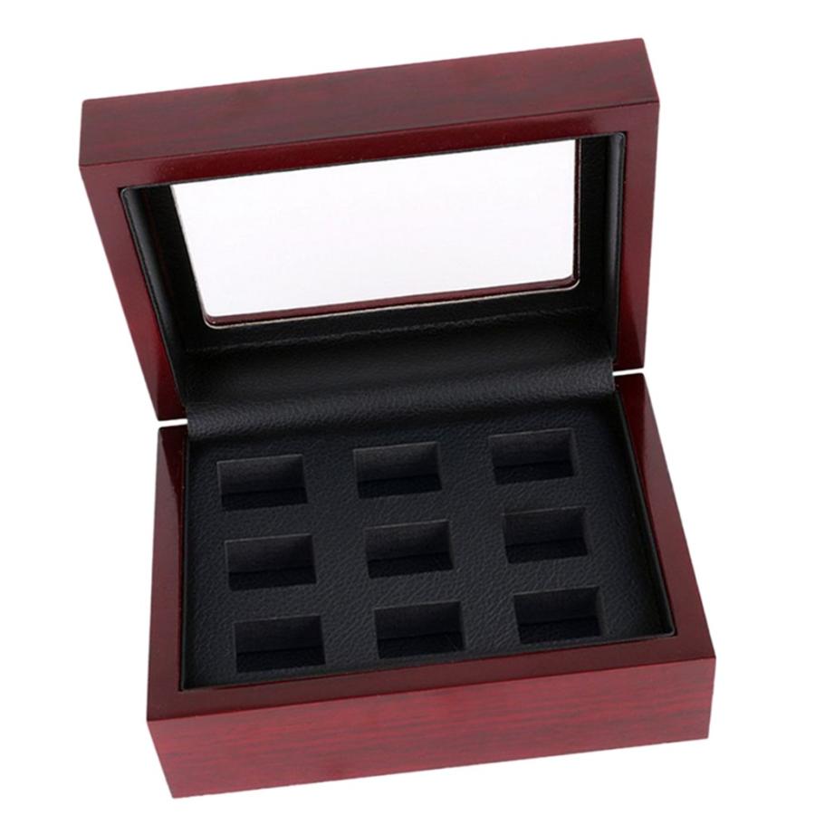 Bo〓te 〓 Bagues Pour Femmes Championnat 〓 Bagues Pour Bijoux, Boucles D'oreilles Et Porte-pilules 9 Trous|エムーエムショップ