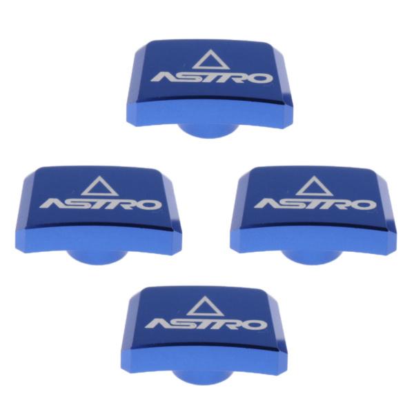 4pcs Chainwheel Nail Crank Plate Crank Set Screw Blue for Bicycle Parts