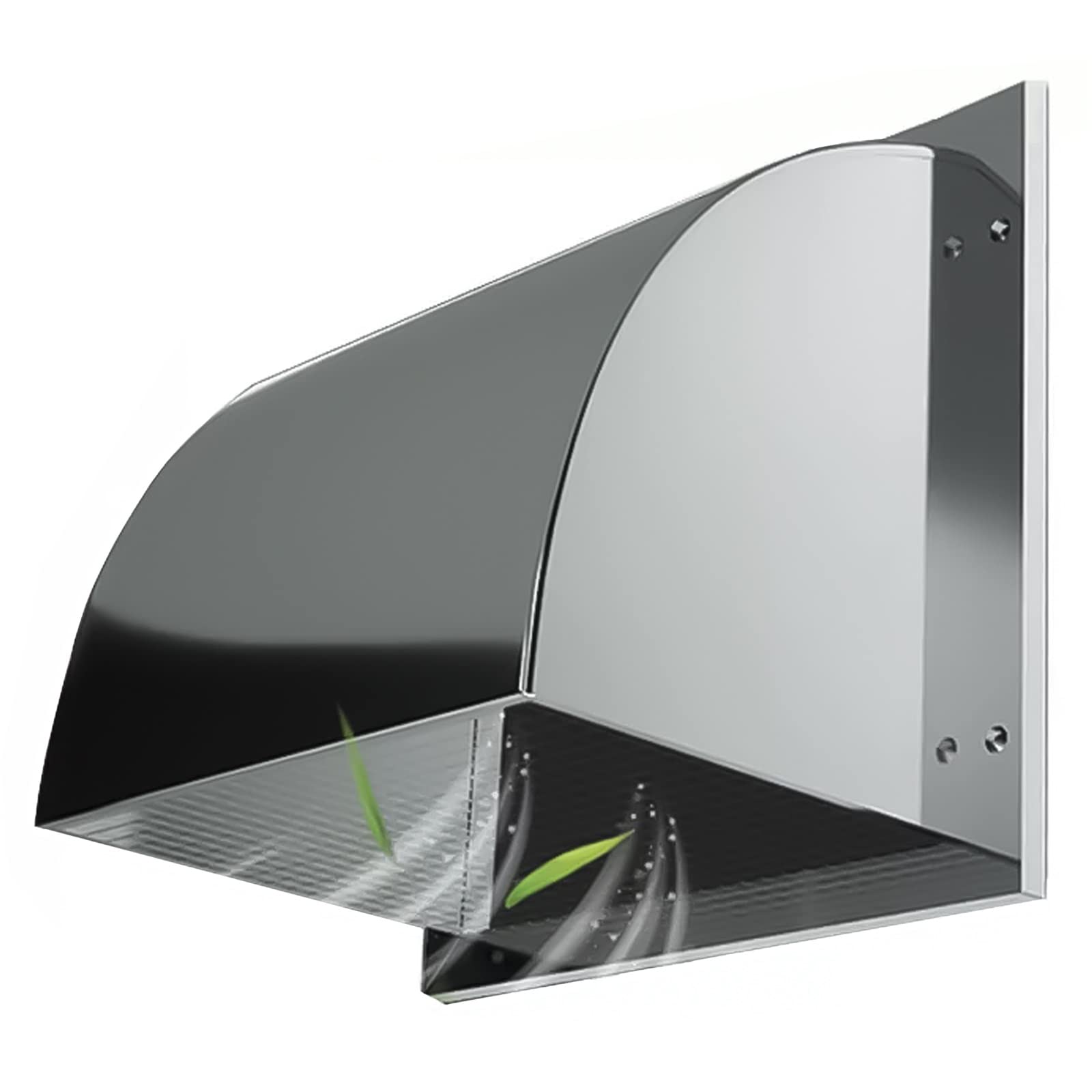 楽天市場】屋外 排気フード 角型 ステンレス製 300mm 350mm 380mm