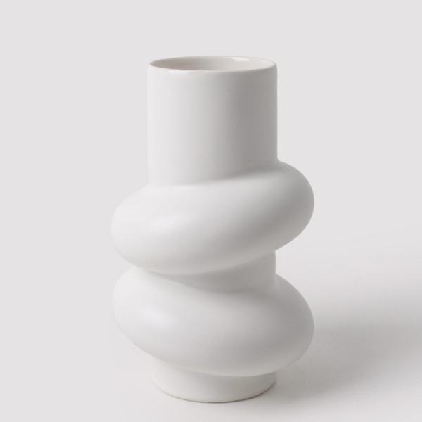 家のかざり付けるの利益の北欧の花立て陶器鉢飾りつけ16x25.5糎