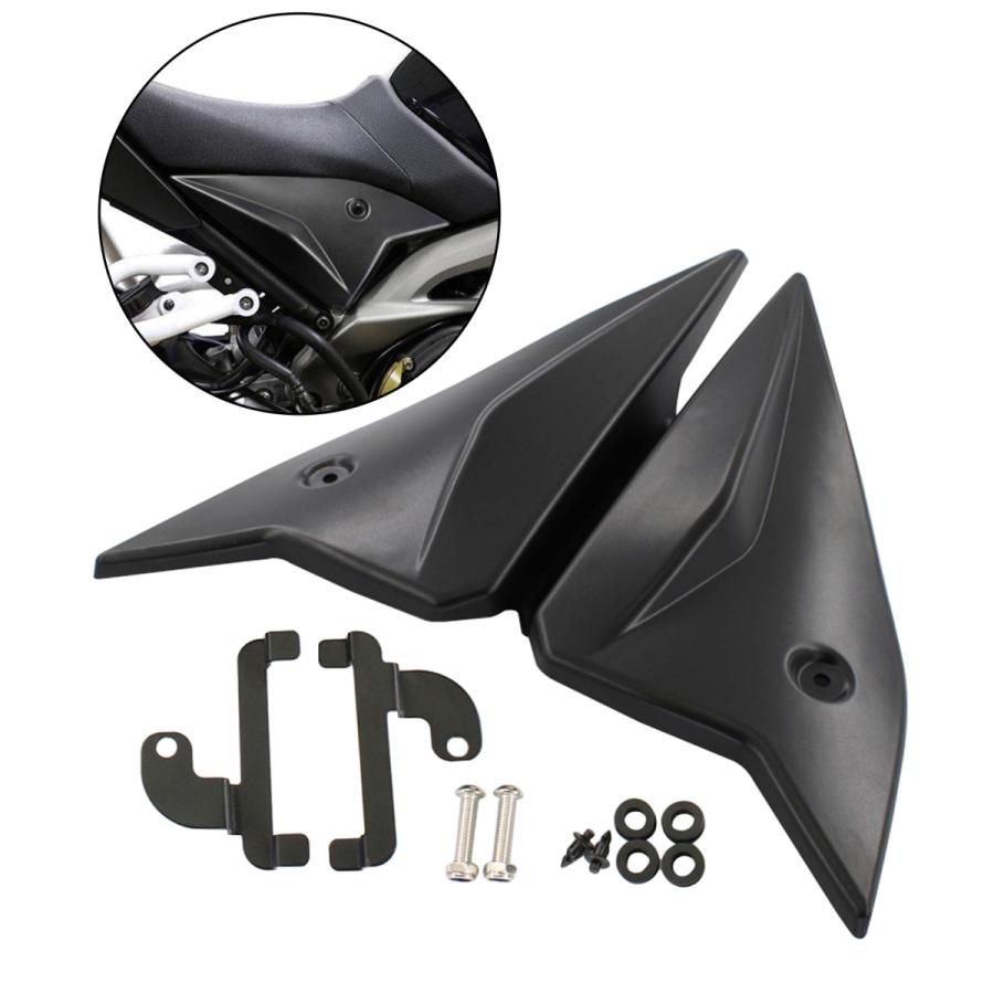 ヤマハMT-09FZ-09MT09ブラック用交換用サイドカバーフェアリングキット｜エムーエムショップ