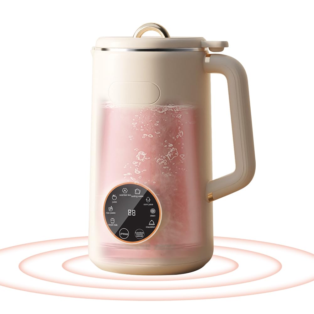 【800ml/1000ml大容量・12時間予約】豆乳製造機豆乳・米糊・果汁・花茶・お湯・トウモロコシジュース・洗浄・保温乾燥豆と常温水ビタミン補給ジュース機ミキサー小型オフィス在宅