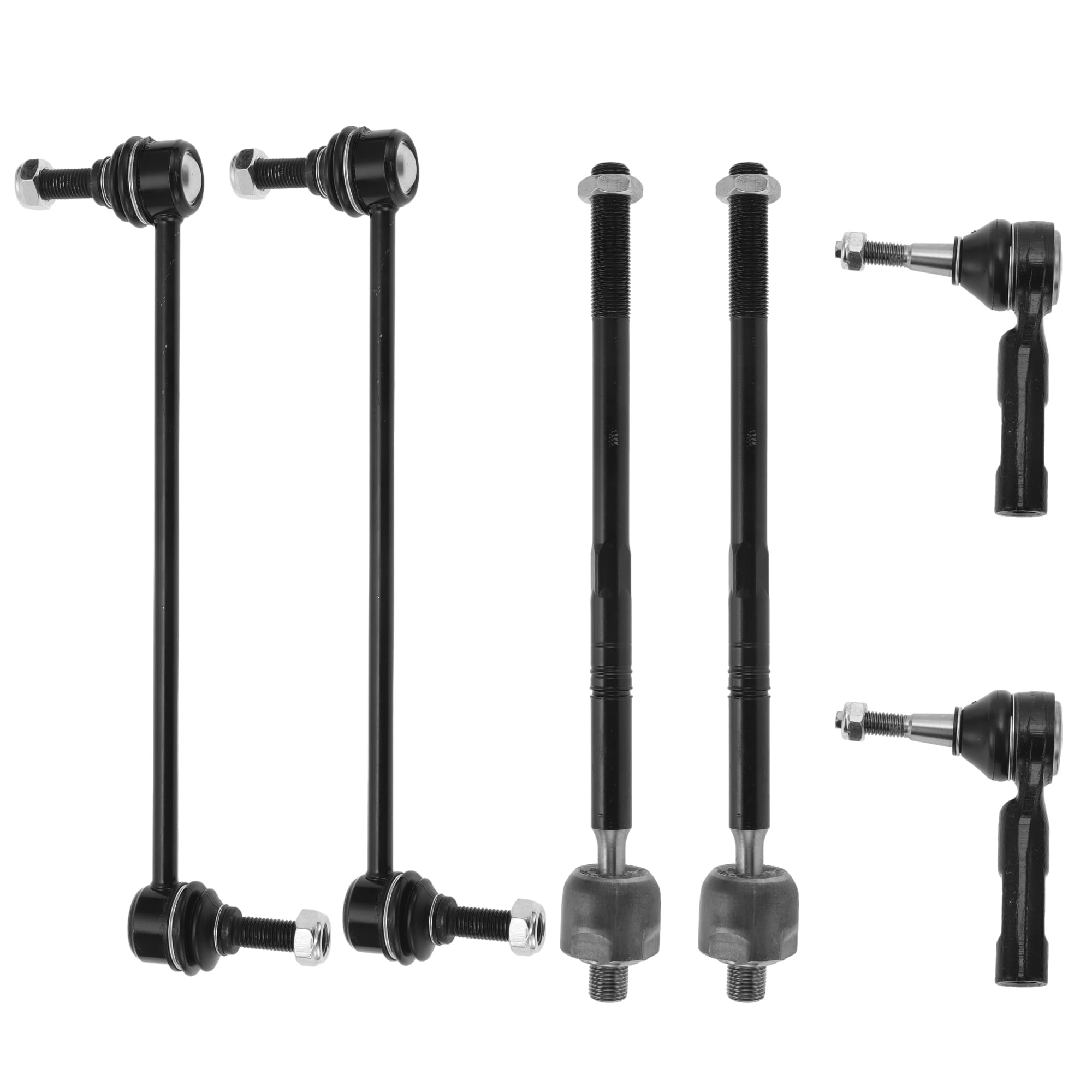 T 2012年のBuickに対応 Regal用の6個のフロントサスペンションキットインナーアウタータイロッドエンドスウェイバーリンク 2014-2017年のBuickに対応 Regal用No.K750660/EV800962/ES800949