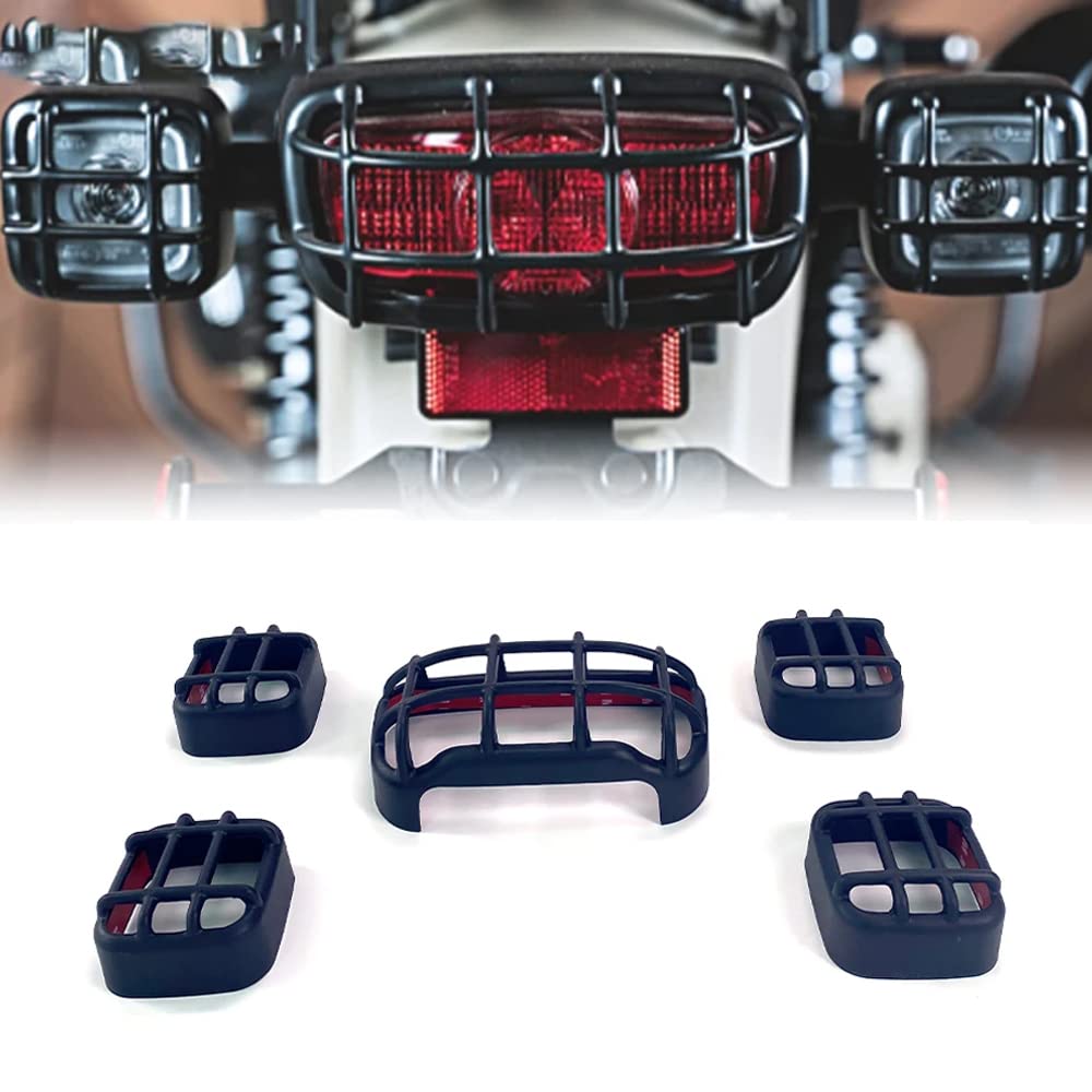 FORホンダ hunter cub CT125 トレイル 125 ハンターカブ 2020 2021 2022 2023 オートバイマットブラックヘッドライトターンシグナルテールライトグリルカバーCT125 Trail CT125 ハンターカブ 20-23