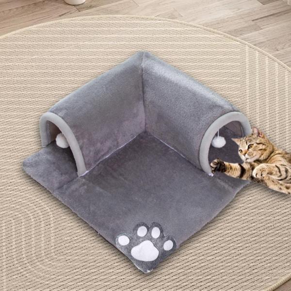 猫トンネル 家庭用娯楽猫通路 子猫トンネル 室内猫用 小型|エムーエムショップ
