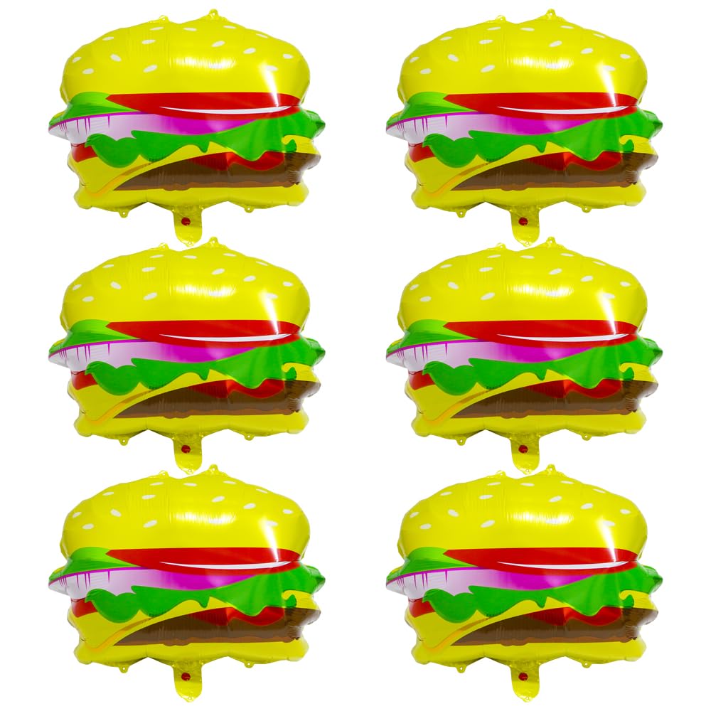 かわいい食べ物をテーマにしたハンバーガー型パーティーバルーン 誕生日 ベビーシャワー パーティー用品｜エムーエムショップ