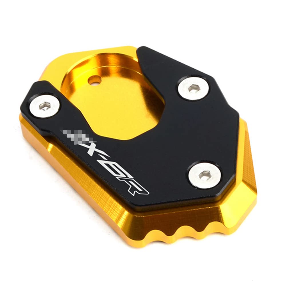 カワサキニンジャ ZX6R ZX-6R ZX 6R 2017 2018 2019 2020 オートバイ CNC アルミキックスタンドプレート延長パッドスタンド引伸（ブラック）｜エムーエムショップ