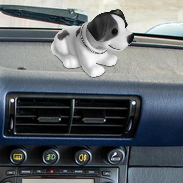 車のダッシュボード飾り犬ファッション家の装飾車の装飾品デスクトップ飾り黒｜エムーエムショップ