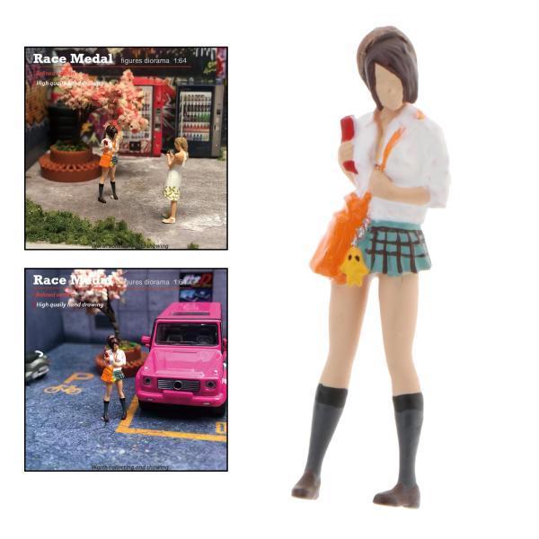 1/64 フィギュア セット 新品 アオシマ 1/64 グラチャン 14弾 BoostGear 特注 ジャパン